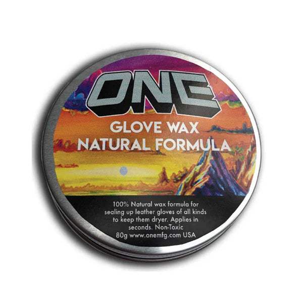 One Ball Glove Wax, Waterproofs and seals all leather, 100% plant formula, All Temp, 80g