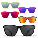Goodr VRGs Polarized Performance Sunglasses – No-Slip, No-Bounce, Futuristic Style with UV400 Protection