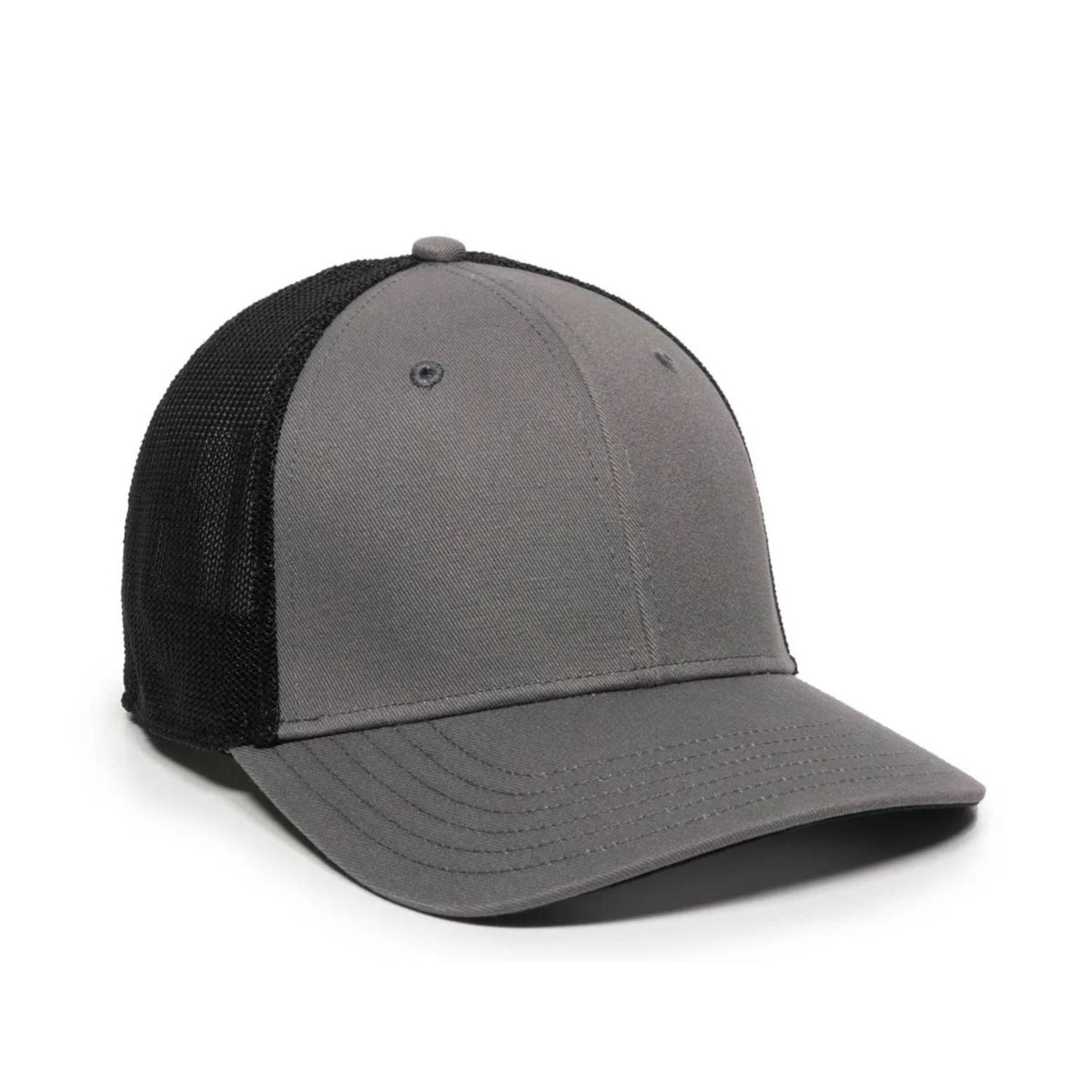 Outdoor Cap RGR360M ProFlex Premium Twill Mesh Back Cap – Structured Pro Round Crown Adjustable Snapback