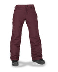 Volcom Frochickie Insulated Pant - Women's | Breathable, Insulated Pants with Top-Tier Waterproofing and Street Style