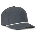 Outdoor Cap 550PF Performance 5-Panel Cap – High Crown Structured Hat with Moisture-Wicking Sweatband & Visor Cord