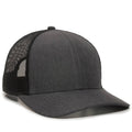 Outdoor Cap OC770 Premium Low Profile Trucker Cap – Pro Round Crown Structured Hat with Mesh Back Panels