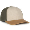 Outdoor Cap OC770 Premium Low Profile Trucker Cap – Pro Round Crown Structured Hat with Mesh Back Panels