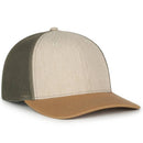 Outdoor Cap OC770 Premium Low Profile Trucker Cap – Pro Round Crown Structured Hat with Mesh Back Panels