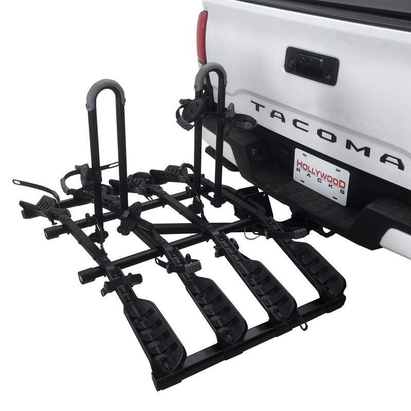 Hollywood Racks Destination 2" Hitch Bike Rack Durable Rack for Up To 4 Bikes - HR4000