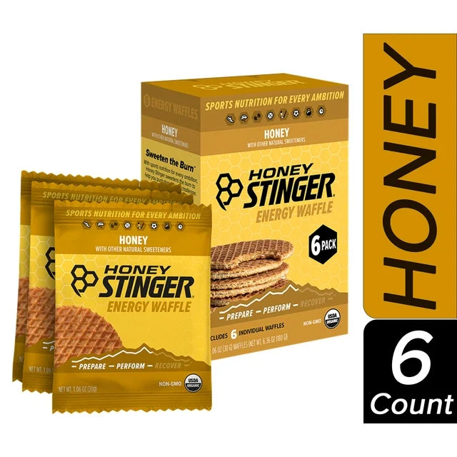 Honey Stinger 1oz Waffle Packet 6 Count