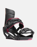 Jones Mercury FASE Snowboard Binding Borealis Black/Pink side