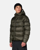 Jones Max Re-Up Down 750+ Hooded Jacket Midnight Green detail