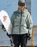 Jones MTN Surf Insulated Jacket Women's Glacier Gray back