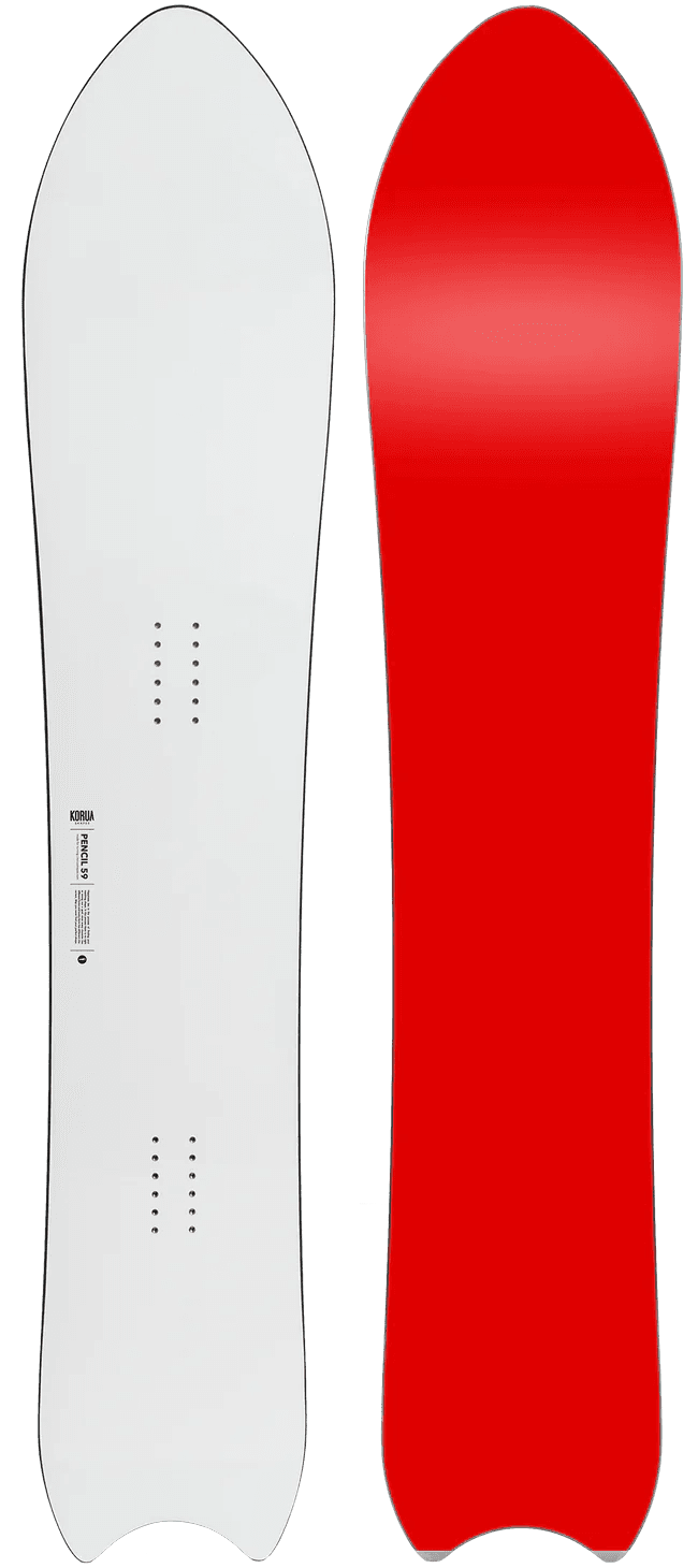 KORUA Pencil 153 All-Mountain Freeride Snowboard – Precision Carving, Floaty Powder Performance & Ultimate Edge Control