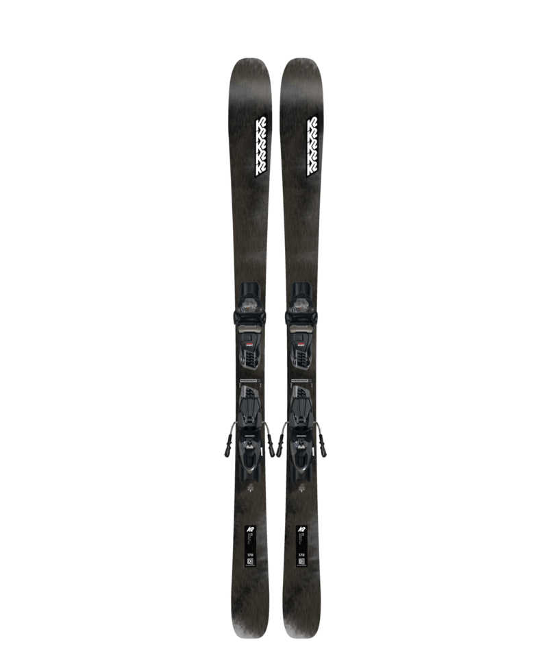 K2 Mindbender 85 Skis + Squire 10 Binding System - Men's 2025 | The Perfect Ski for Progressing Beyond the Groomers