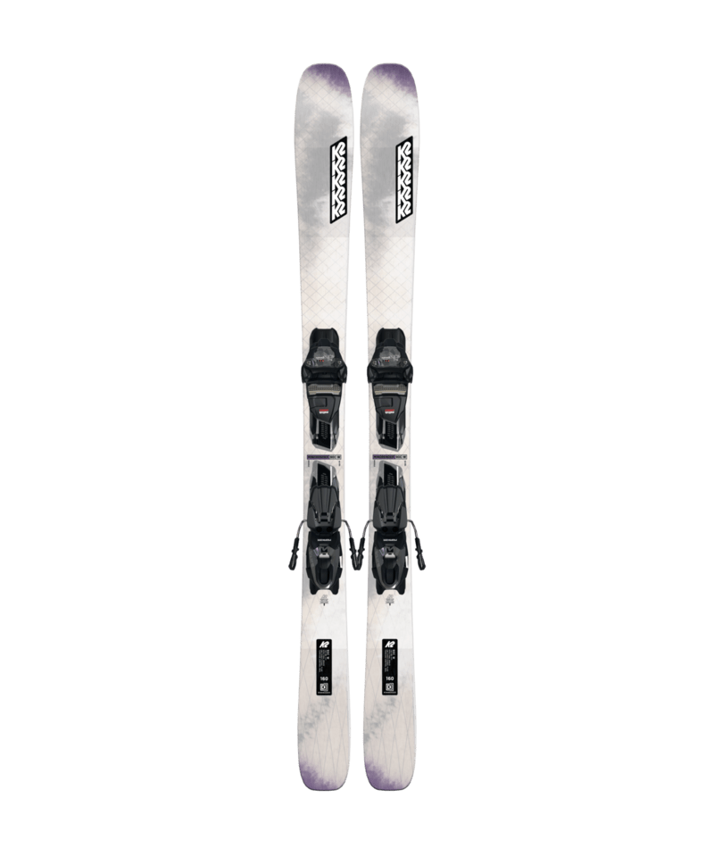 K2 Mindbender 90C Skis + Squire 10 Quikclik Binding System - Women's 2025 | Effortless Control and Playful Precision on Every Slope