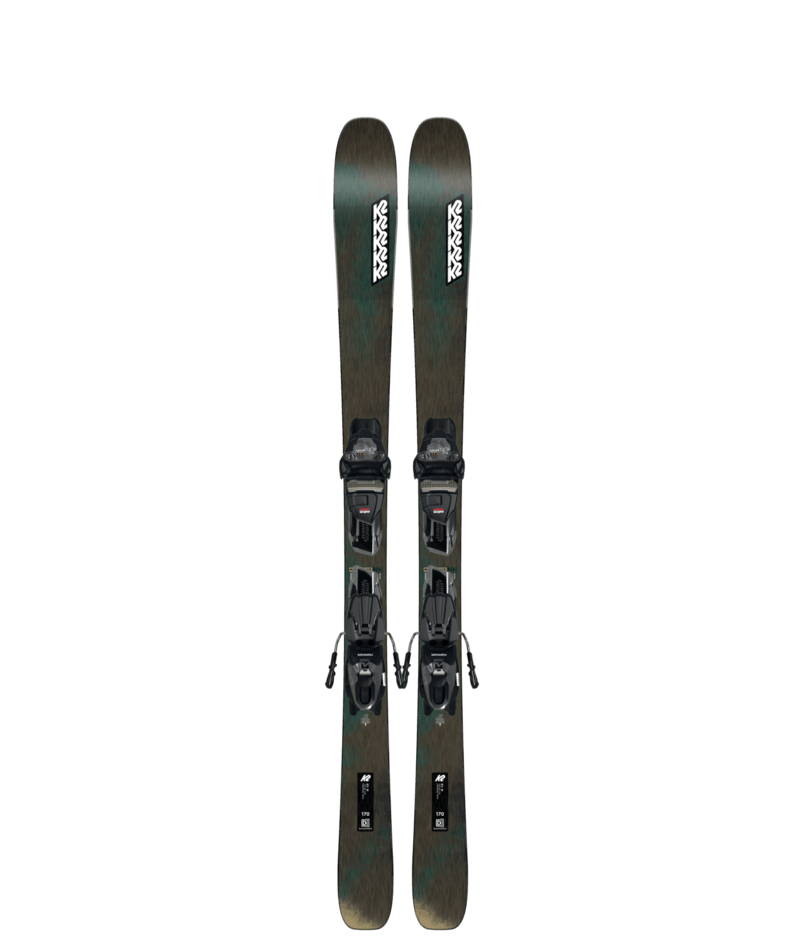 K2 Mindbender 85 Skis + Squire 10 Quikclik Binding System - Women's 2025 | The Ultimate Confidence Booster for Aspiring Skiers