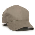 Outdoor Cap BCT-600 Structured Brushed Cotton Twill Solid Back Cap – Adjustable Hook/Loop Closure