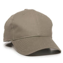 Outdoor Cap BCT-600 Structured Brushed Cotton Twill Solid Back Cap – Adjustable Hook/Loop Closure