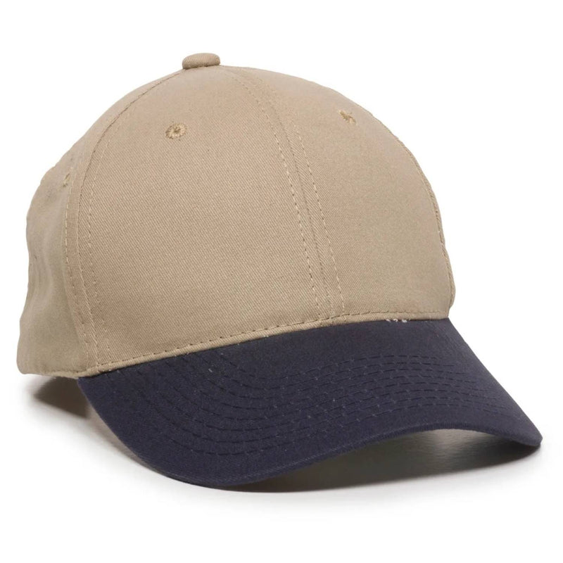 Outdoor Cap BCT-600 Structured Brushed Cotton Twill Solid Back Cap – Adjustable Hook/Loop Closure