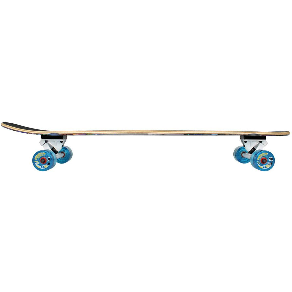Keystone Skate Paradise Kicktail Island Life – Vibrant, High-Performance Kicktail Longboard for Carving & Cruising