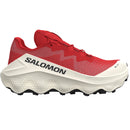 Salomon S/Lab Ultra Glide trail running shoe in FIERY RED/POMPEIAN RED/VANILLA ICE - side view
