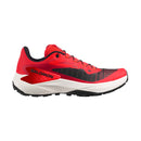 Salomon Genesis men's trail running shoe in Fiery Red / Lava Falls / Black