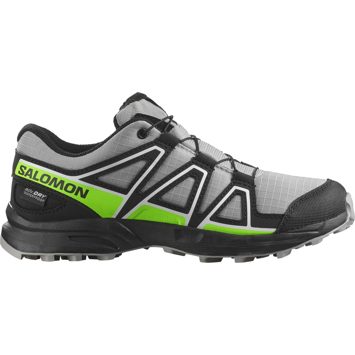 Salomon Speedcross Waterproof Kids' - Alloy / Black