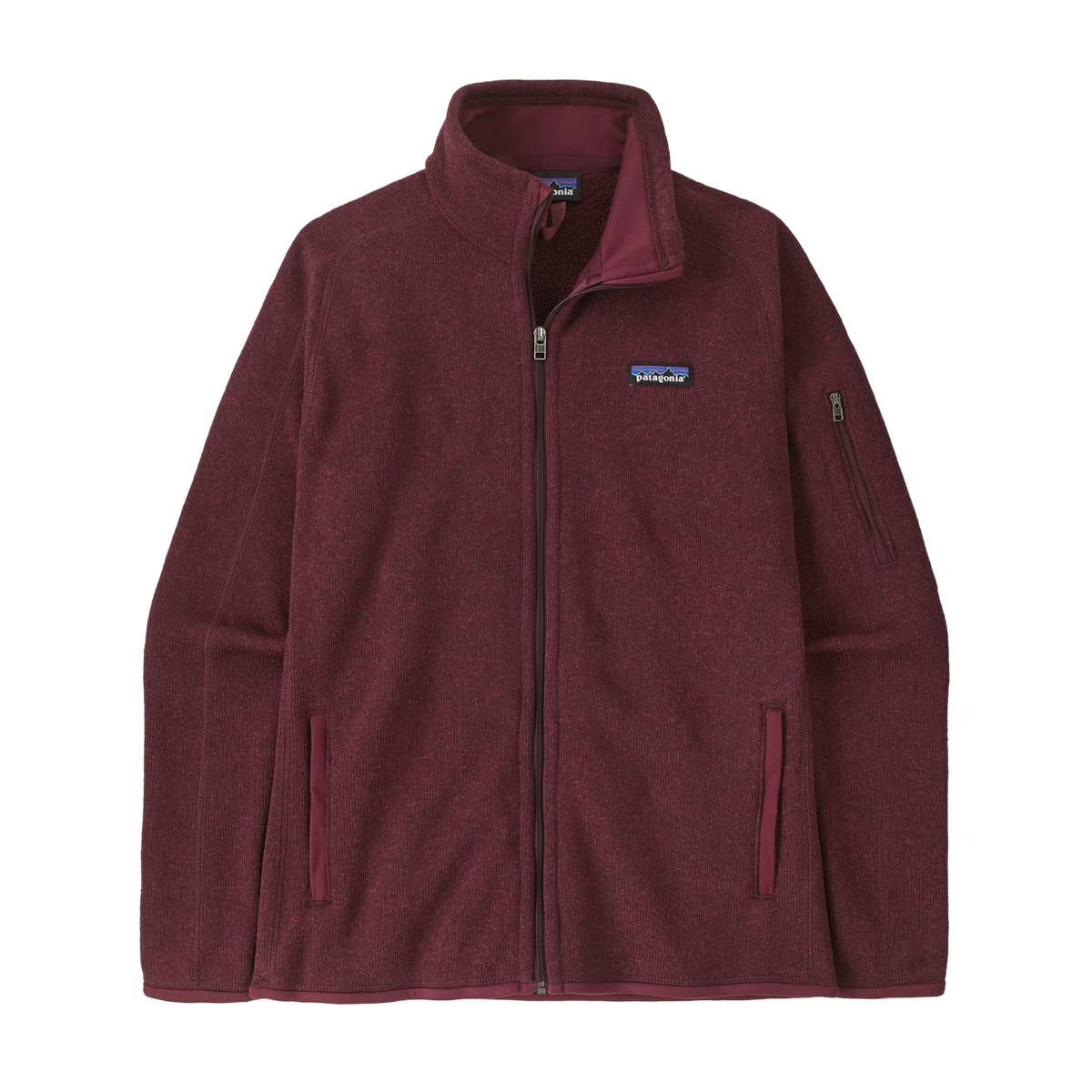Patagonia Better Sweater Jacket - Women's - BERRY FIG