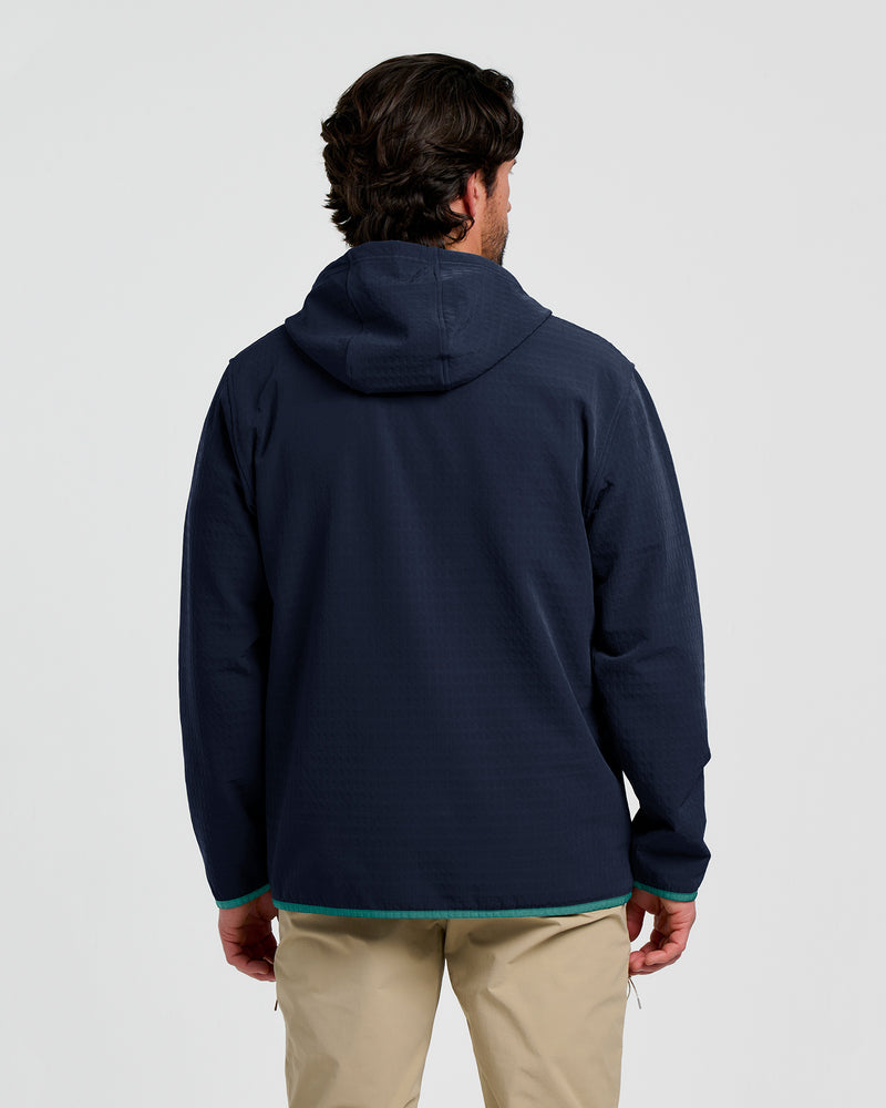 Free Fly Gridback Fleece Anorak Hoodie - Men's