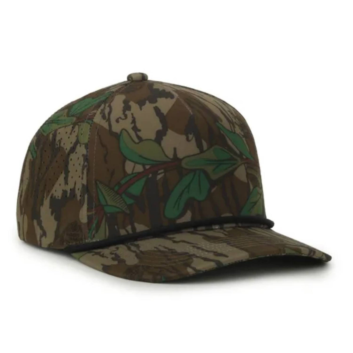 Outdoor Cap 551 Camo Perforated 5-Panel Trucker Hat – High Crown