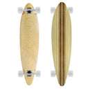 Keystone Skate Moose Pintail Bamboo Complete – High-Performance, Eco-Friendly Pintail Longboard for Cruising & Carving