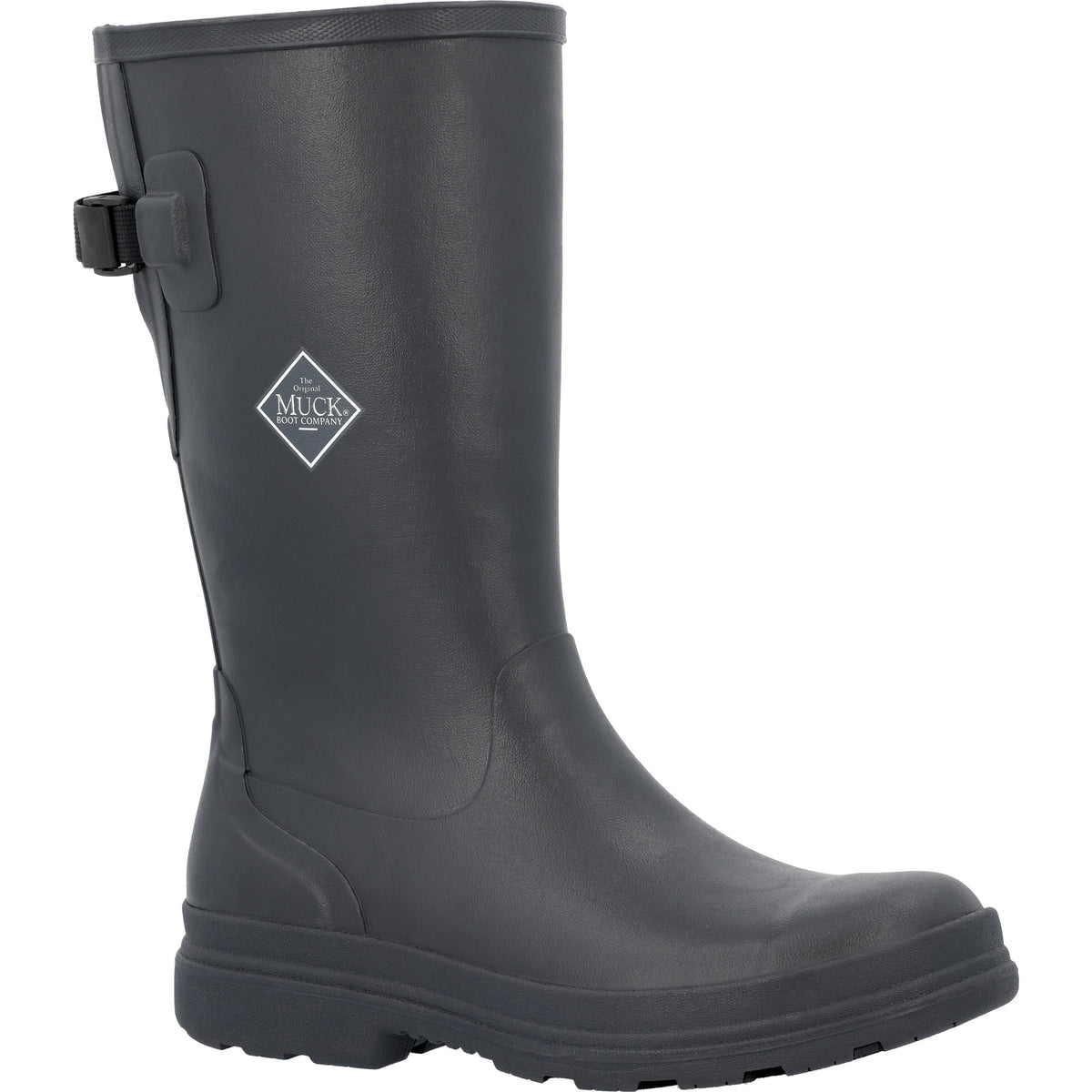 Muck Men’s Rainscape 12” Adjustable Rain Boot – Waterproof Lightweight Tall Rubber Boots for Wet Weather & Outdoor Use