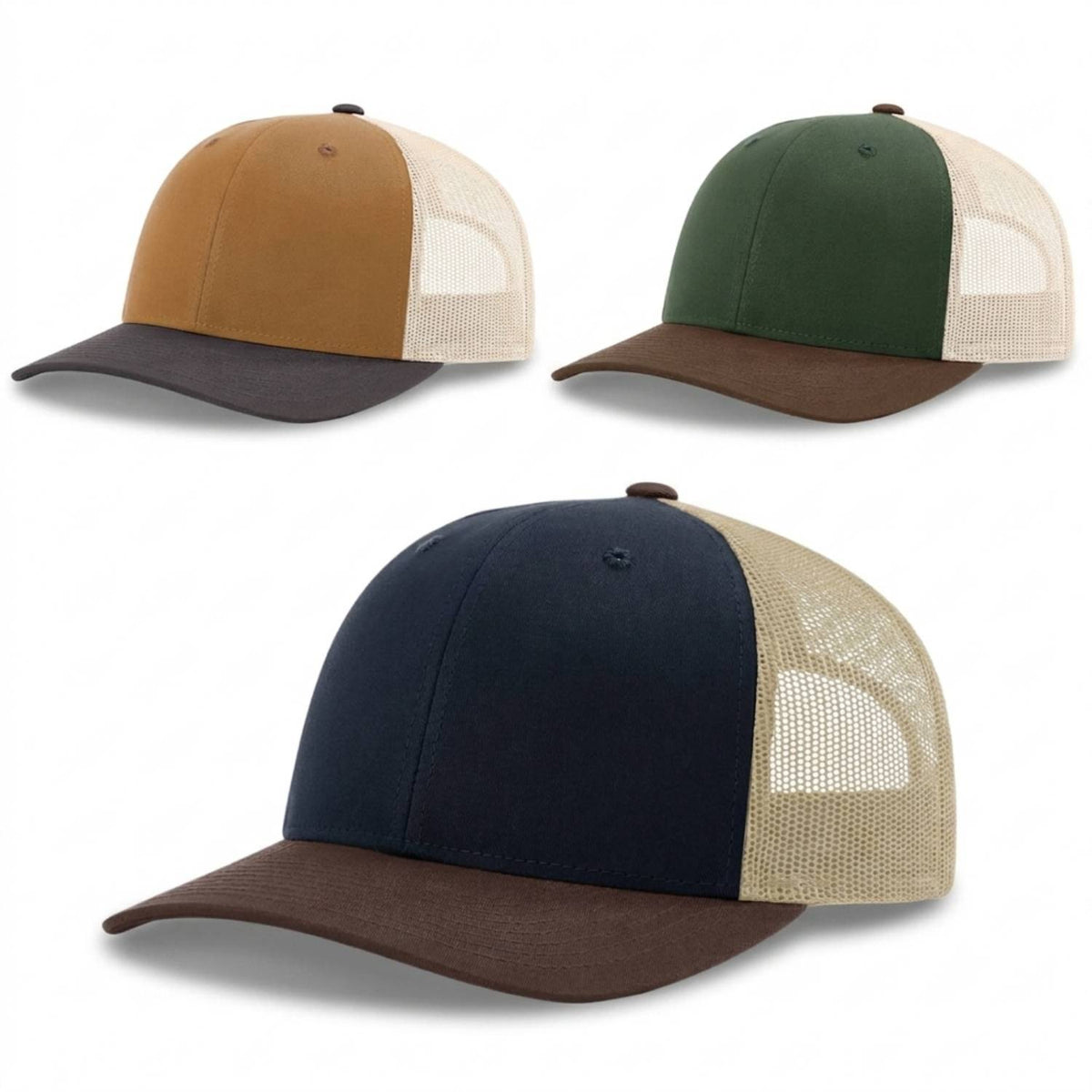 Richardson 112 Limited Edition 112LTD Trucker Hat Ball Cap Meshback Hat Snapback Cap - OSFM