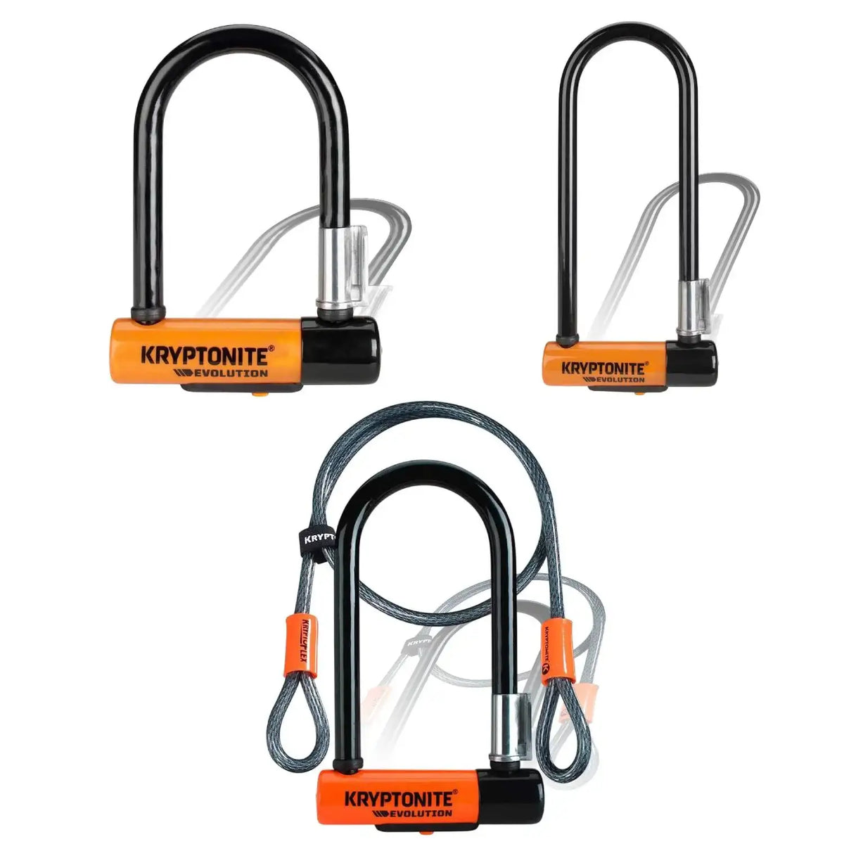 Kryptonite, Evolution Mini-5 (DD), U-Lock, Key, 83x140mm, 3.25''x5'', Thickness in mm: 13mm