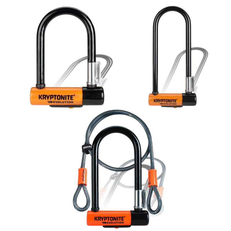 Kryptonite, Evolution Mini-5 (DD), U-Lock, Key, 83x140mm, 3.25''x5'', Thickness in mm: 13mm