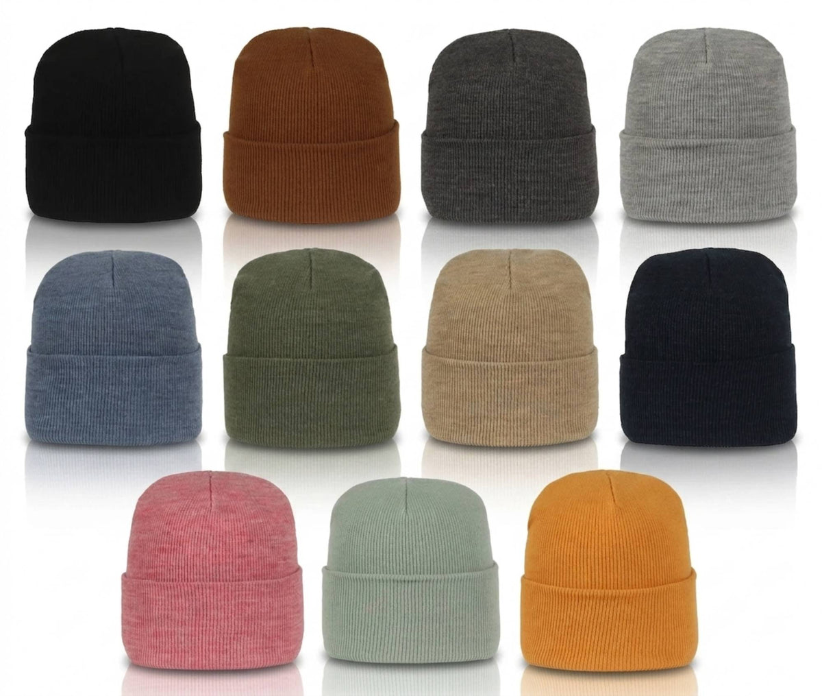 Outdoor Cap 870 Beanie | Classic Acrylic Knit Watch Cap with 4" Cuff