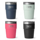 YETI Rambler 16 oz Stackable Mug with MagSlider Lid – Durable, Vacuum‑Insulated Stainless Steel Cup for Coffee, Tea & On‑the‑Go Drinks