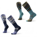 Smartwool Ski Targeted Cushion Expanding Horizons Print Over The Calf Socks