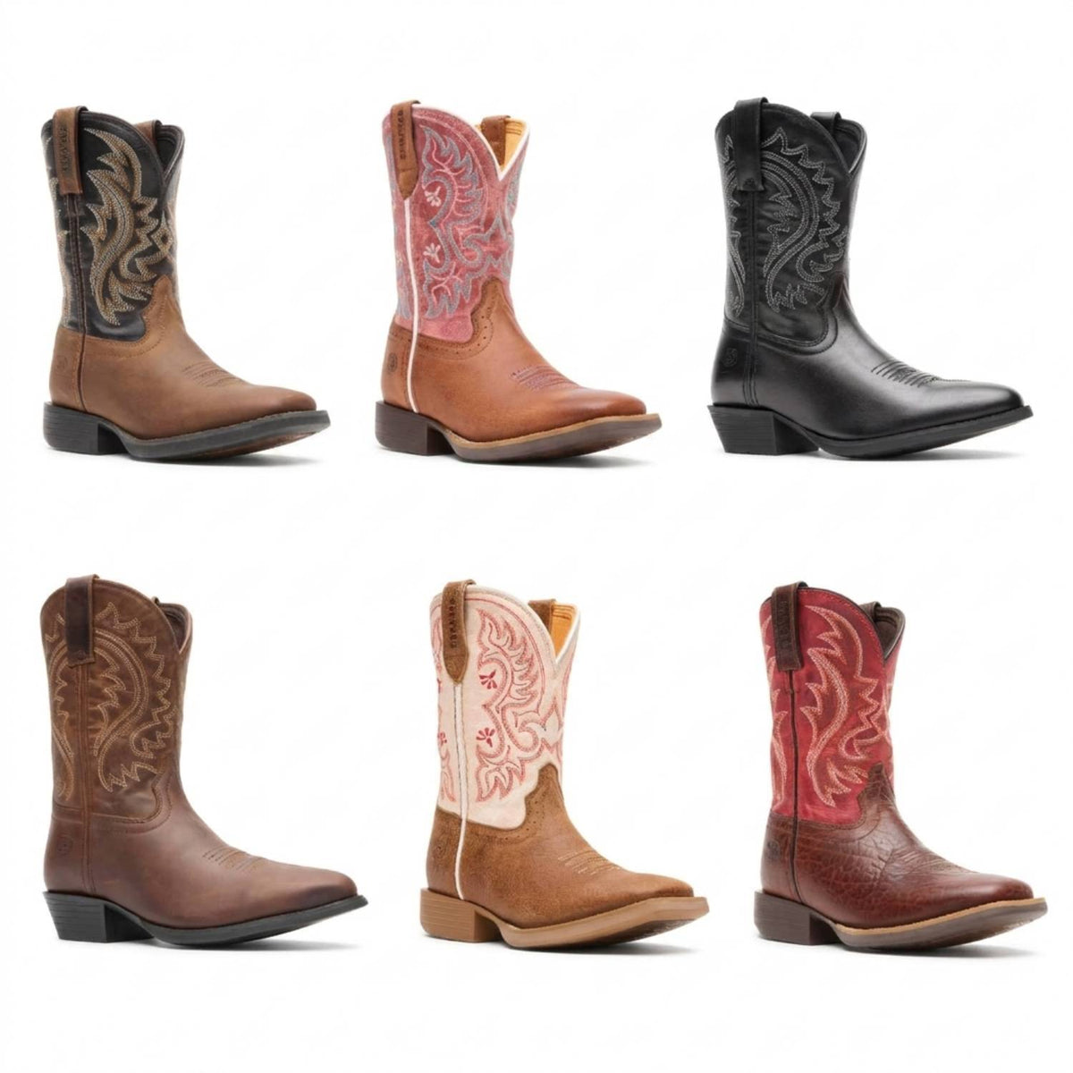 Durango® Shyloh Square Toe Western Boot - Kids'