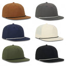Outdoor Cap 556 5-Panel High Crown Hat with Cord – Unstructured Flat Visor Snapback