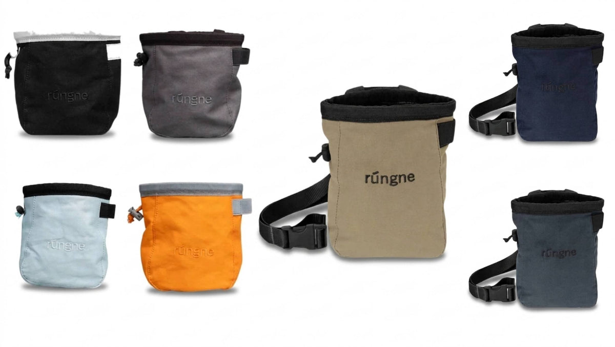 Rungne Craft Climbing Chalk Bag – all seven colorways