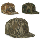 Outdoor Cap 511 Camo Hat – 5-Panel High Crown Structured Canvas Cap with Flat Visor