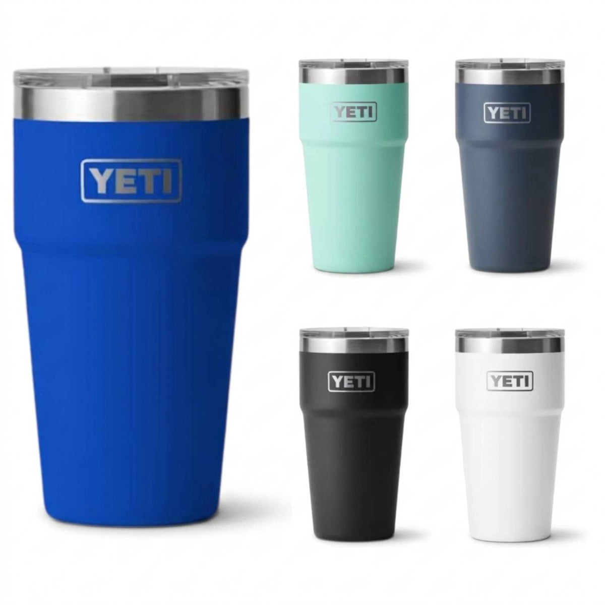 YETI Rambler 20 oz Stackable Mug with MagSlider Lid – Durable, Vacuum‑Insulated Stainless Steel Cup for Hot & Cold Drinks