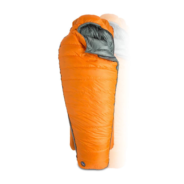 Big Agnes Torchlight Exp 30 (650 Rds Downtek) Long Left Tangelo/Chinois Green
