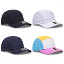 OTTO CAP® 133-1 - 5 Panel Running Hat w/ Elastic Soft Visor OSFM