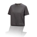 Arc'teryx Taema Crop Logo SS W Black Heather / Graph XS