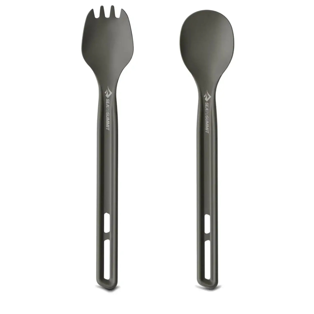 Sea to Summit Frontier Long Handle Utensil – Lightweight Hard-Anodized Aluminum Spoon with Stackable Design and Semi-Polished Food Contact Surface
