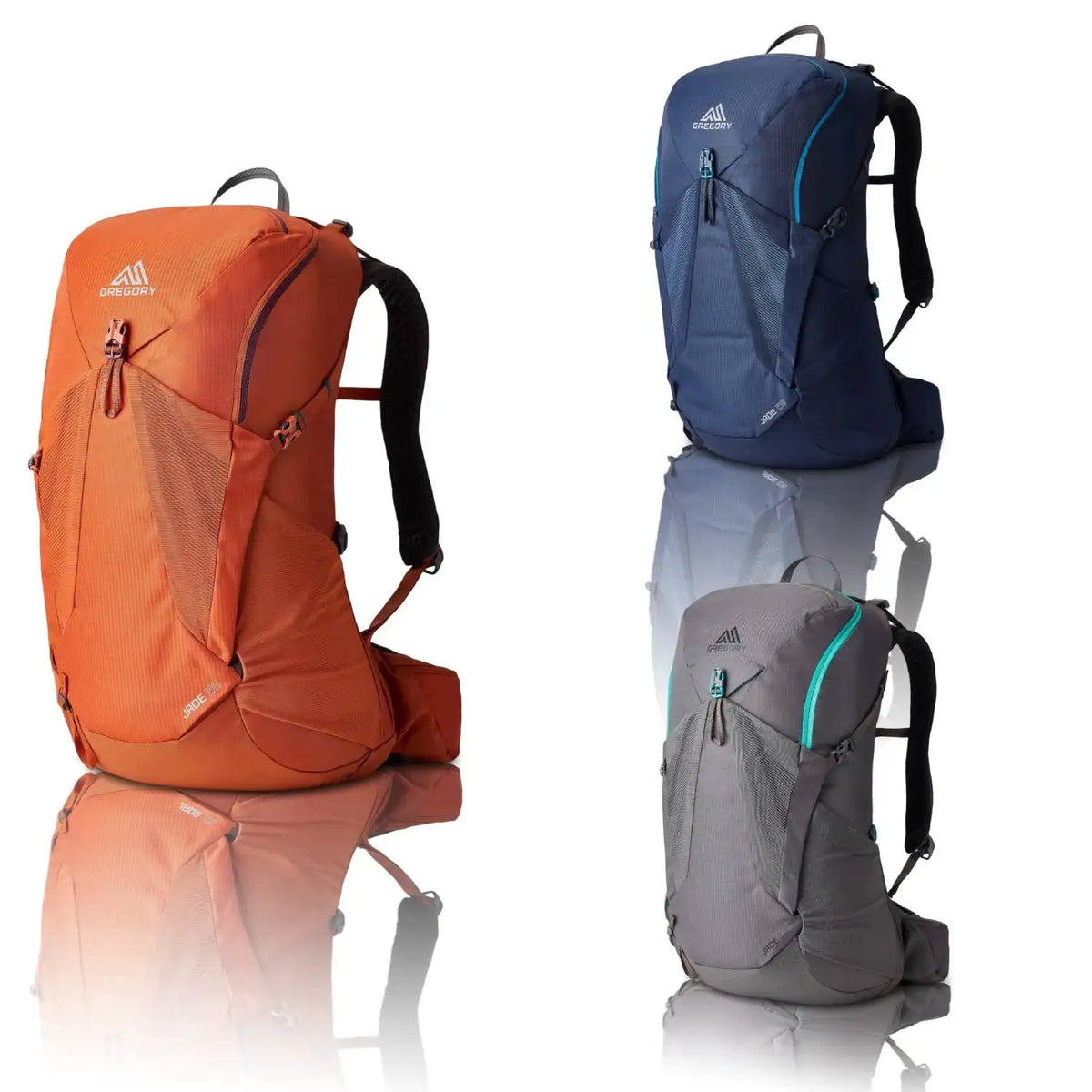 Gregory Jade Women’s Backpacking Pack – Lightweight, Ventilated Hiking Backpack with Adjustable Fit – 28L | 43L | 53L | 63L