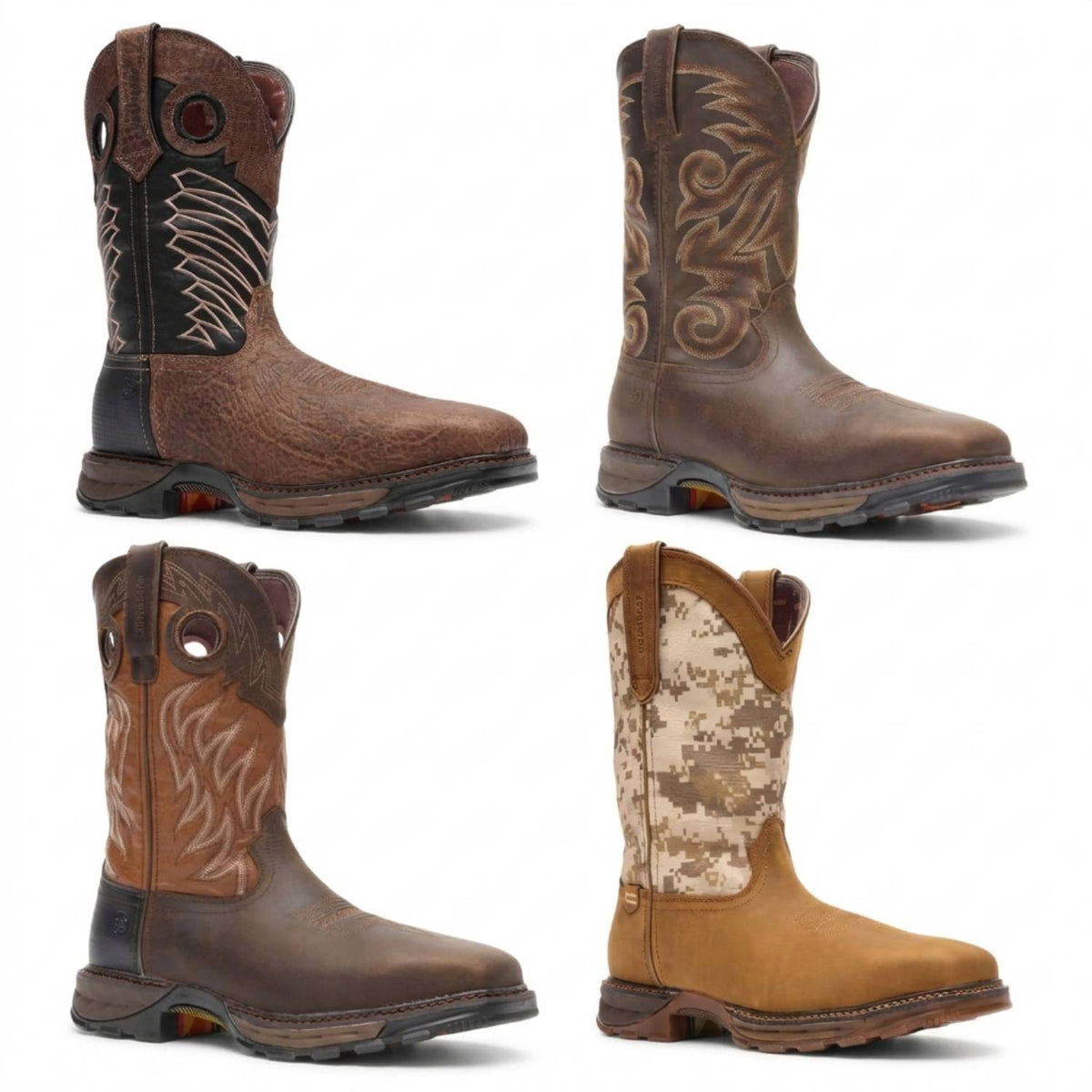 Durango® Maverick XP Steel Toe Waterproof Square Toe Western Work Boots - Men's