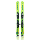Elan Jett Jr Skis + EL 4.5 Binding System - Kids' 2025 | Revolutionary Junior Skis with U-Flex Technology for Accelerated Learning and Flexibility