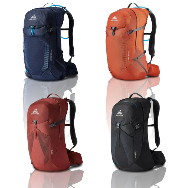 Gregory Citro Daypack 24L | 30L - Lightweight Ventilated Hiking Backpack with Hydration Compatibility