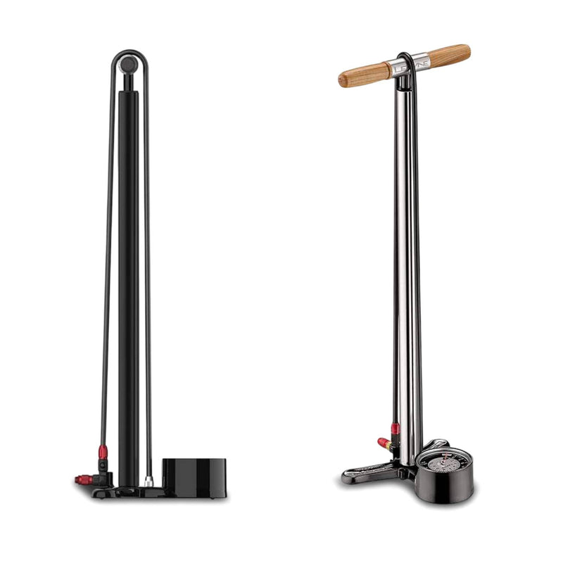 Lezyne, Alloy Floor Drive, Floor Pump, ABS-1 Pro Chuck, 220psi, Satin Black