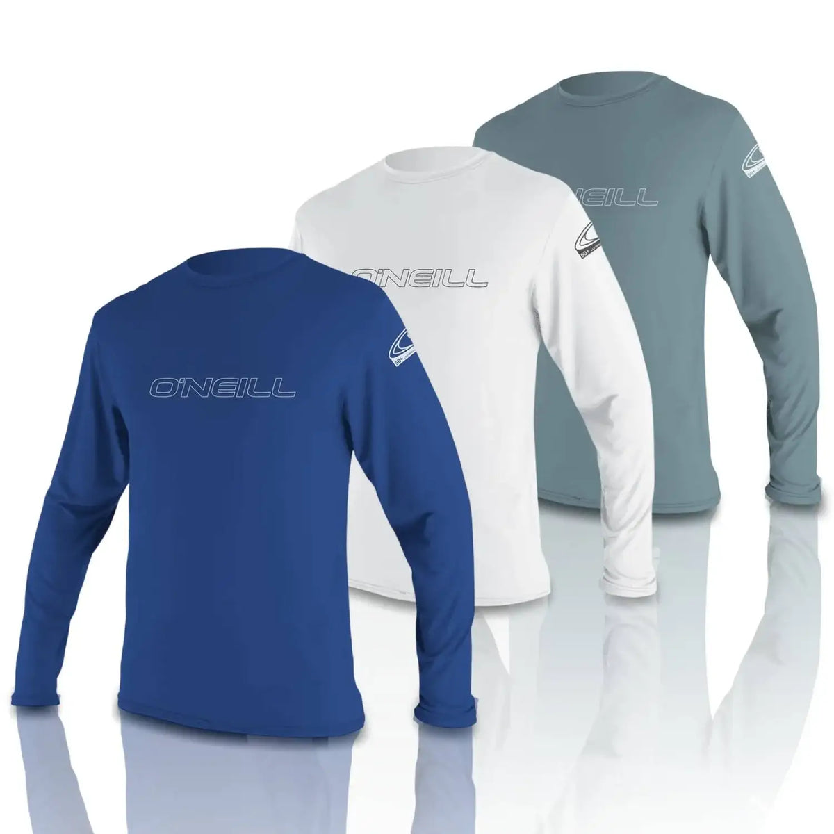 O'Neill Basic Skins UPF 50+ Long Sleeve Men's Sun Shirt – Lightweight, Breathable & Sun Protection for Outdoor Adventures